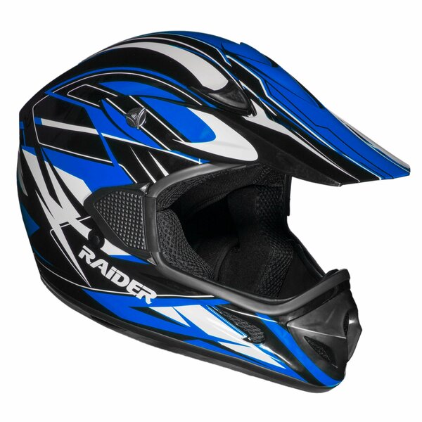 Raider Helmet, Rx1 Adult Mx - Blue - Med 2121114